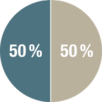 50% 